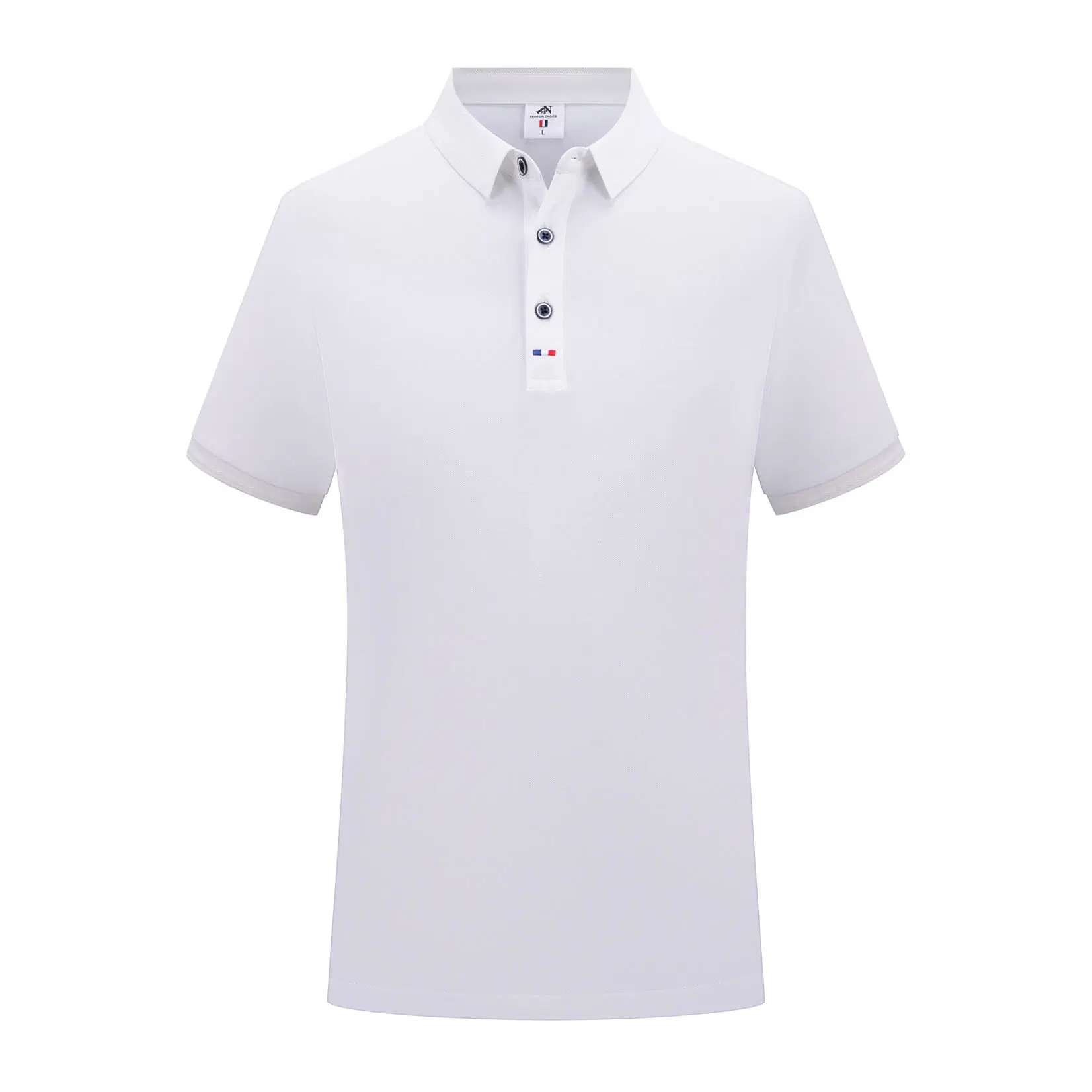 Camisolas de manga de ajuste estreito e casual personalizadas funcionam com o polo de t-shirt de equipa Camisas