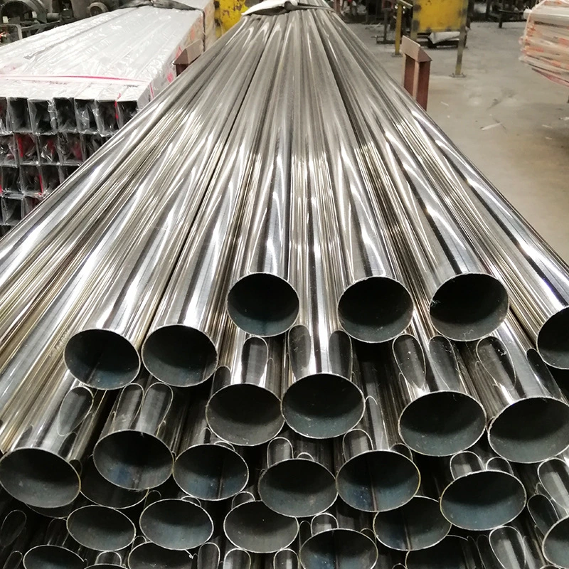 Inox Metal Steel Factory SS Tubing SUS 201 304 202 316L 317L 321 430 310S ملحوم درجة الطعام جولة مخصصة أنبوب من الفولاذ المقاوم للصدأ