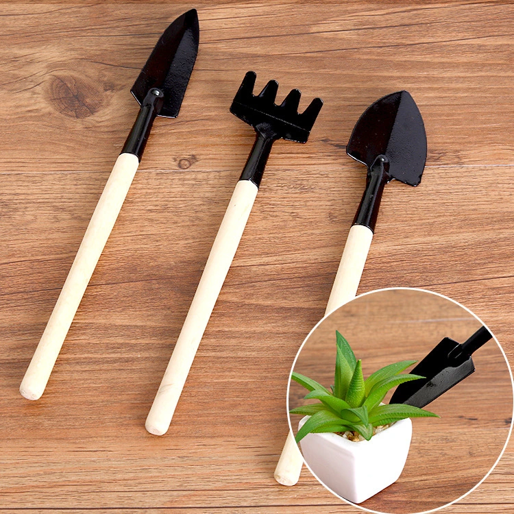 3 PCS Gardening Tool Set Shovel Spade