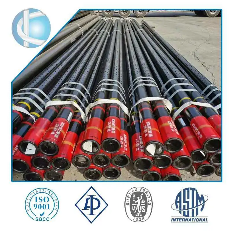 API 5CT J55/K55/L80/R95/N80/C90/T95/C110/P110/Q125 Steel Oil Drilling Casing Pipe for OCTG