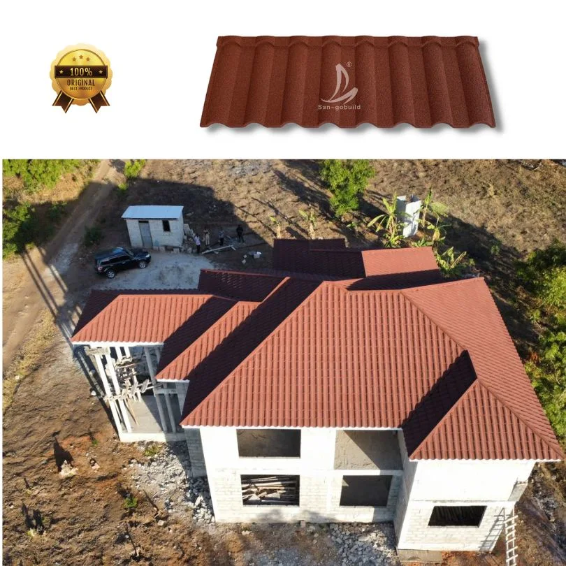 European and American Standard Metal Roof Tiles for Sale