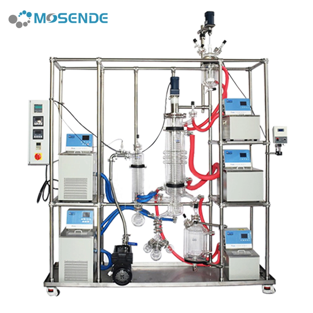 / Química / farmacéutica Molecular Experimental el equipo de destilación de corto alcance de vacío de destilación molecular