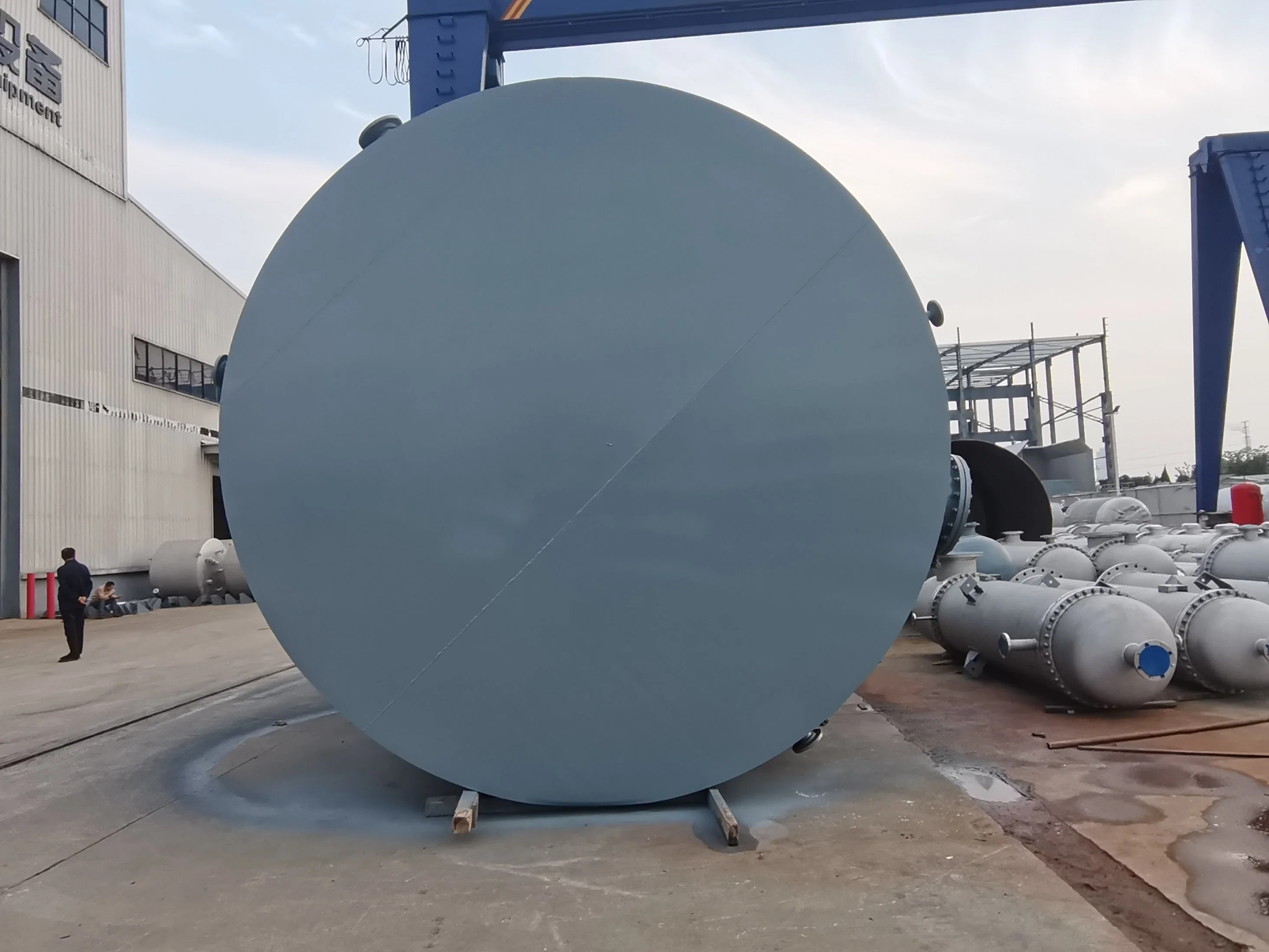 ASME Oil Storage Tank GOST Outer Coil Heating Tank Gas Storage Tank