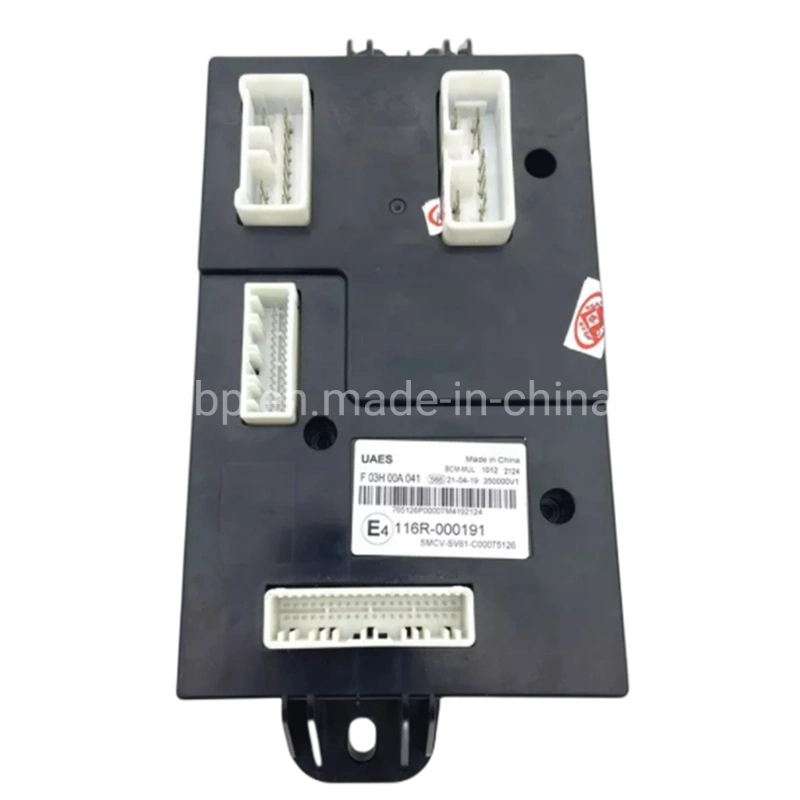 Auto Parts Piezas de equipo de la ECU Cuerpo Cuerpo Bcm Módulo de control de Saic Maxus V80 C00038113 OE.