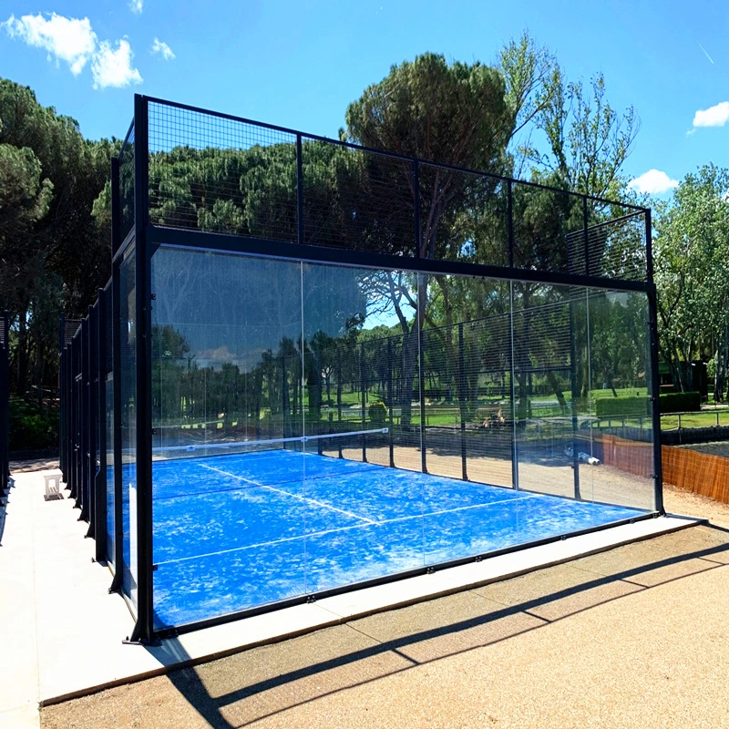 New Complete Set Outdoor Padel Court Supplier with Best Price