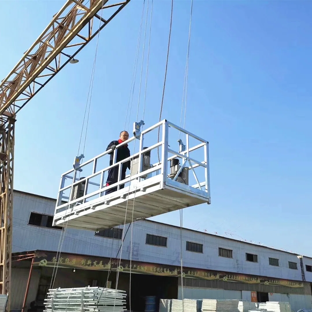 Suspended Scaffolding Galvanized Aluminum System Scaffold in Construction Site