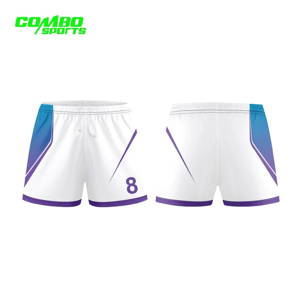 Hot Selling Wholesale/Supplier Sublimated Blank Custom Men's Rugby Shorts