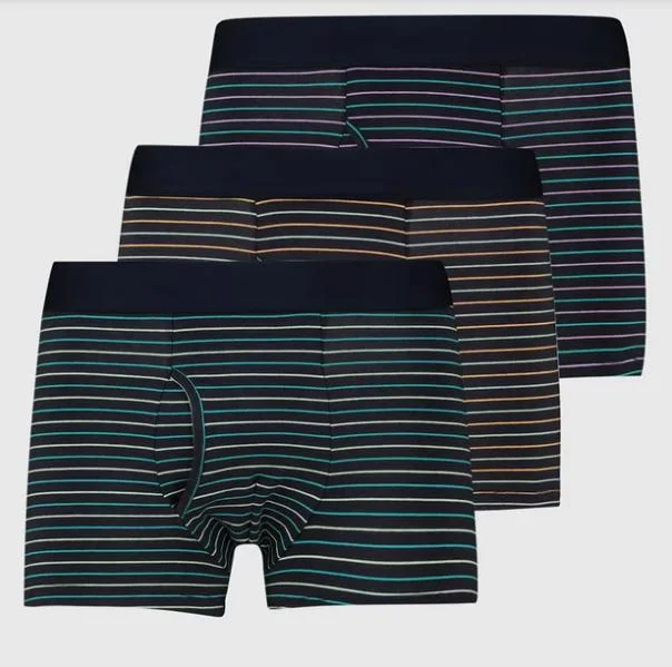 Striped Underwear Boxer Brief Garments Sexy Underwear