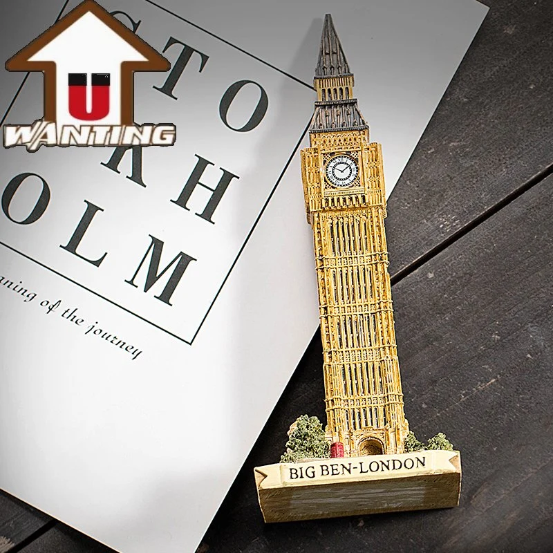 Big Ben Souvenir Gift European Travel Resin Craft Ornament High quality/High cost performance  Model