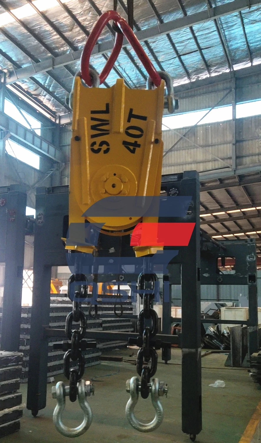 Lifting Beam Attachment Gravity Adjustment Centralizer 40 Ton