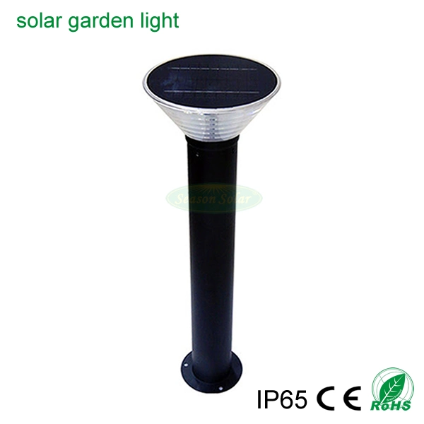 Energy Saving LED Lamp Aluminum IP65 Outdoor Lawn LED Solar Garden Lighting with Warm+White LED Light