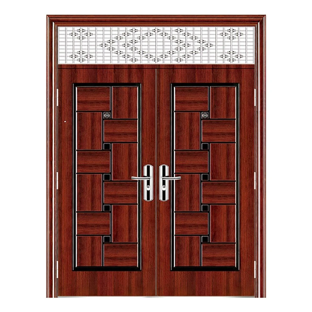 Steel Security Main Entrance Door Apartment Exterior Door