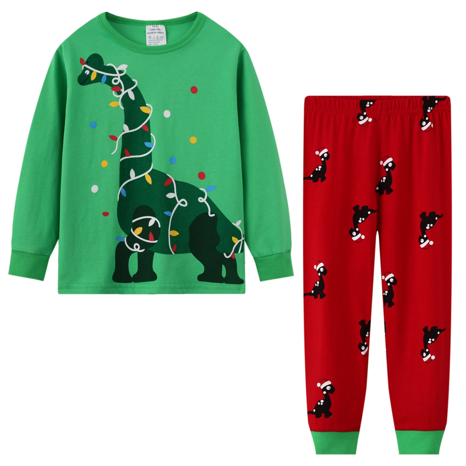 Santa Claus Printed Home Clothes Christmas Pajamas