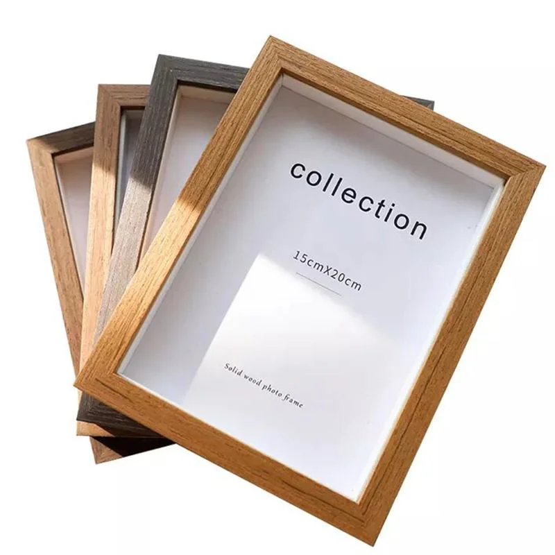 Home Decoration Wooden Modern Picture Frame Creative Animal Stereo Photo Frames