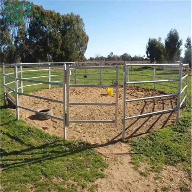 Oval Galvanized Metal Cattle Panels Popular Used in Livestock Farm Fence