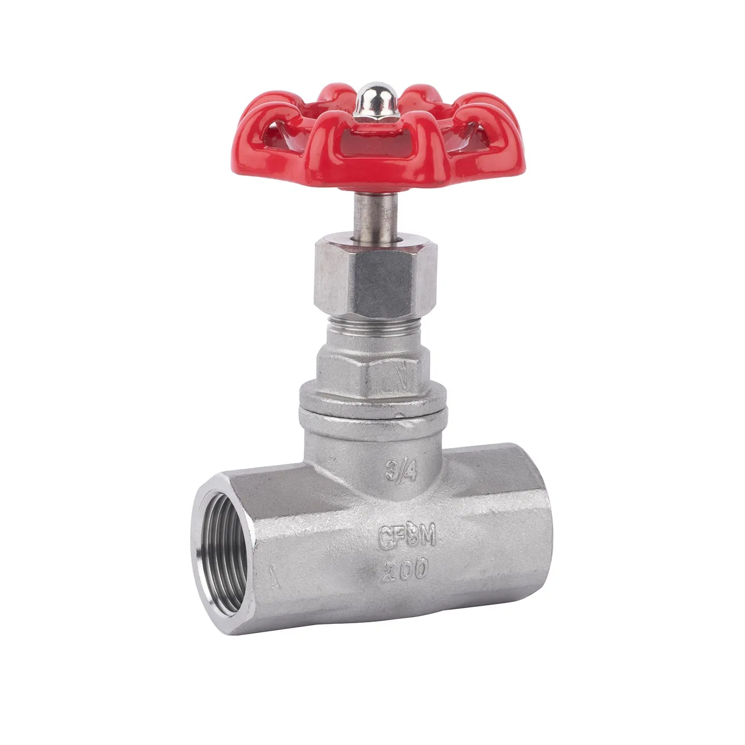 304 Stainless Steel Internal Thread Stop Valve Handwheel Gate Water Pipe Pump Check Valve