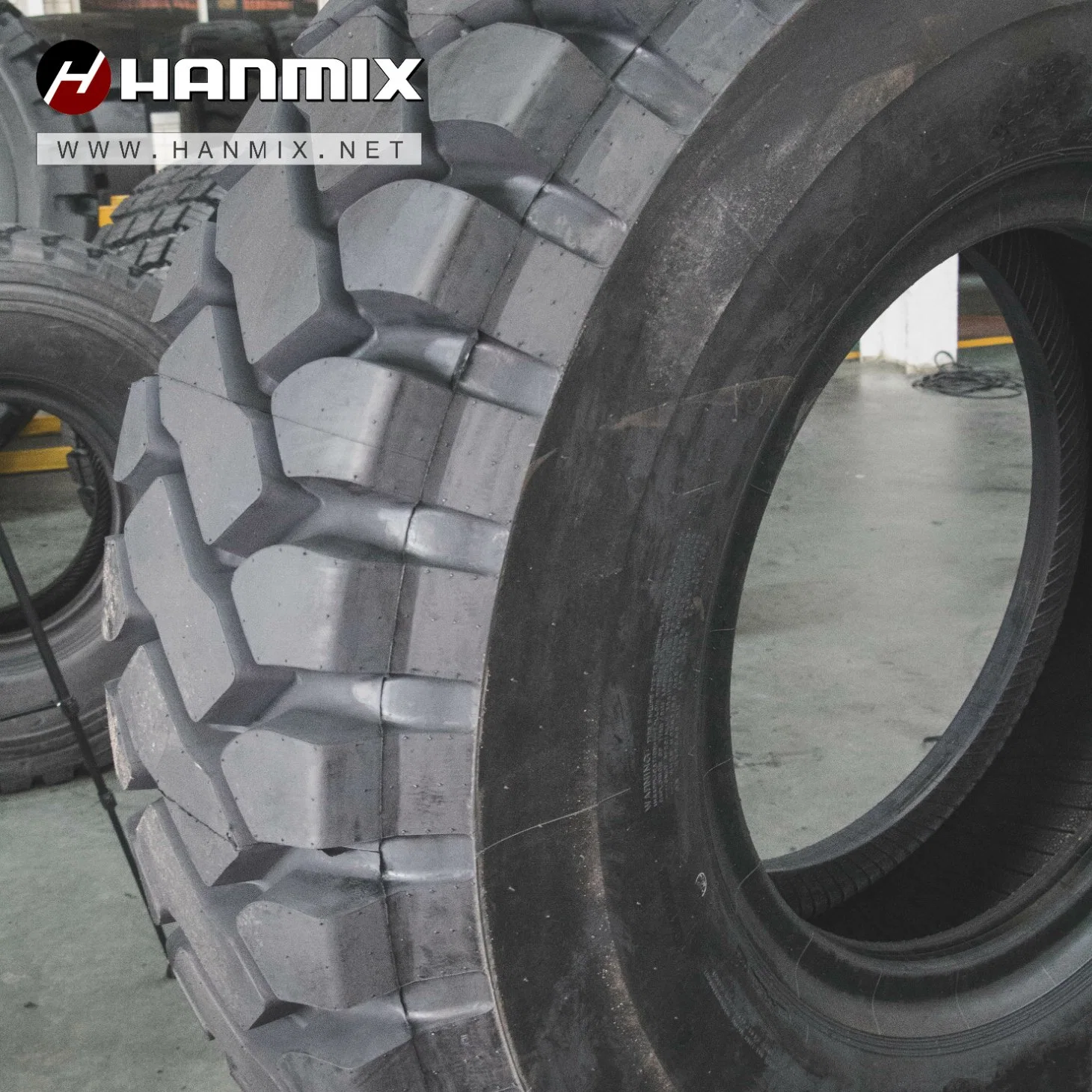 Off-The-Road Hanmix neumático radial Ind Dumper niveladora pala cargadora de ruedas bulldozer de E3l3 E4l4 L5l5s 12R24 21R33 18R33 24r35 OTR neumáticos radiales OTR neumáticos