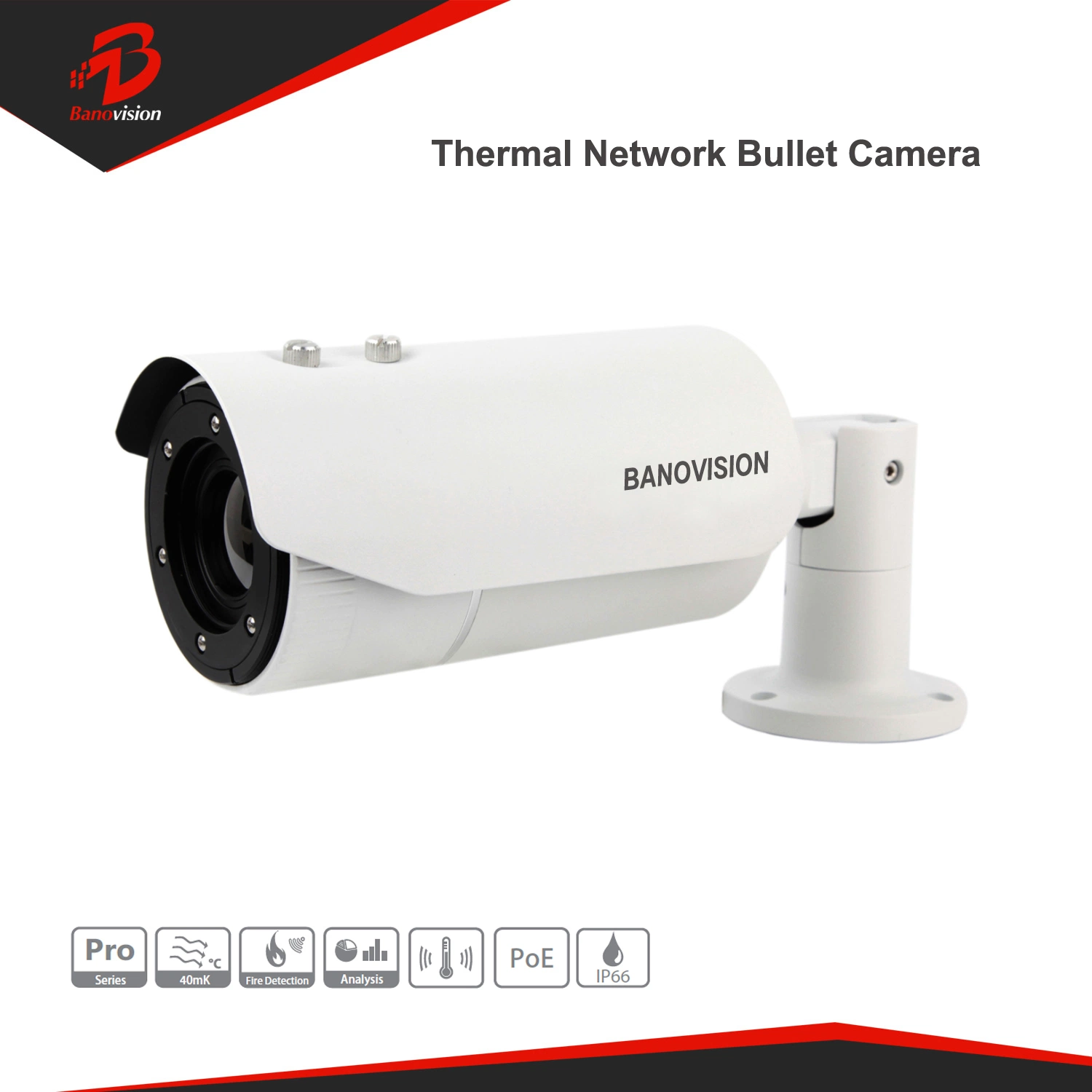 Banovision Iwa Red de Vigilancia de seguridad IP Wateproof CCTV Cámara infrarroja imágenes térmicas de alta definición de proveedor de la cámara CCTV