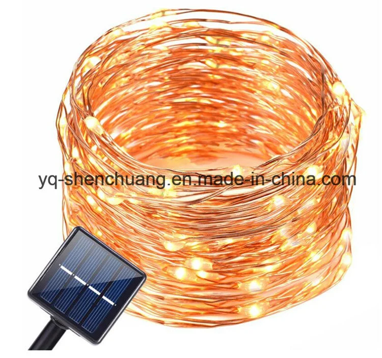 Solar Copper Wire String Light