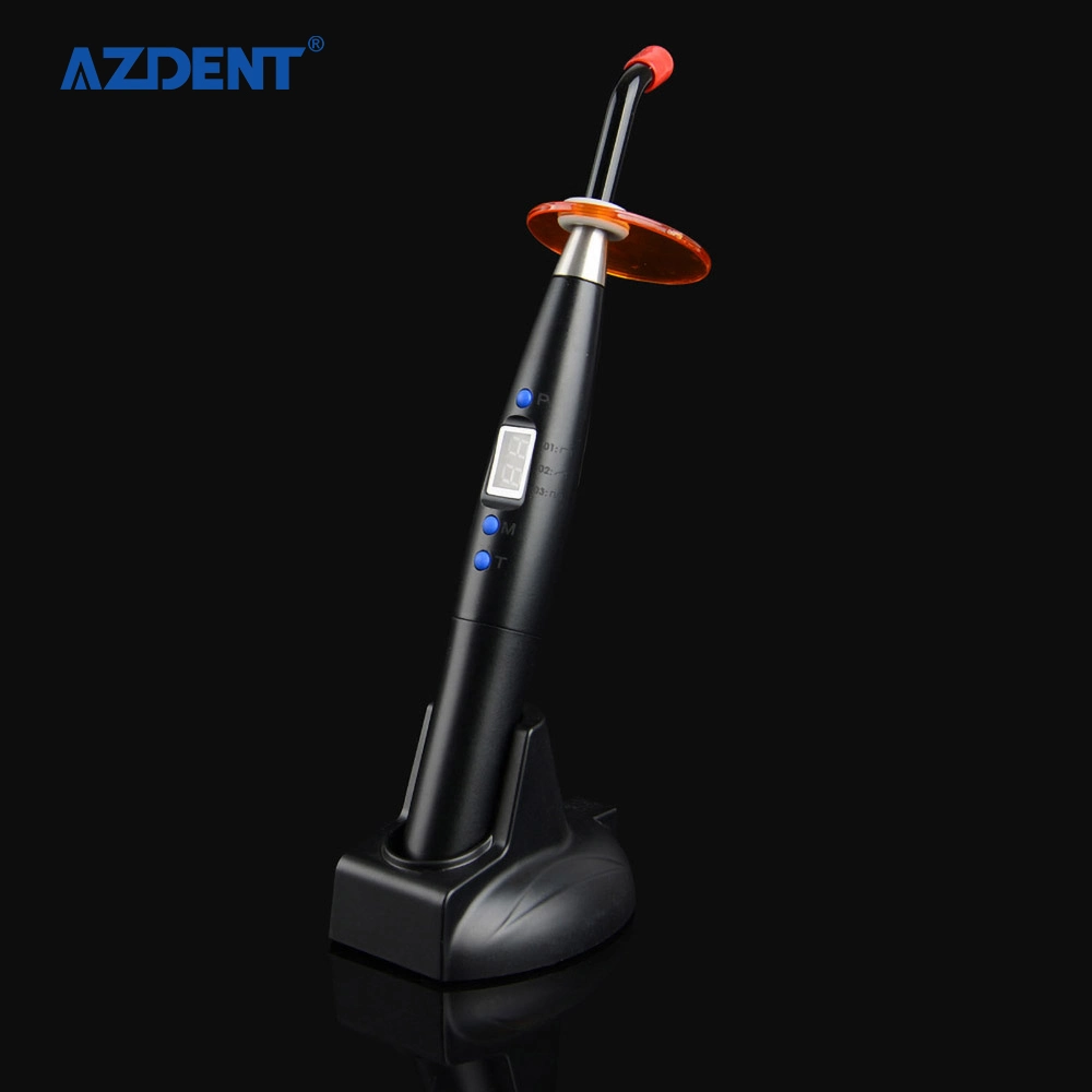 Perfect Appearance Plastic Handle Noiseless Rainbow Dental LED Curing Light