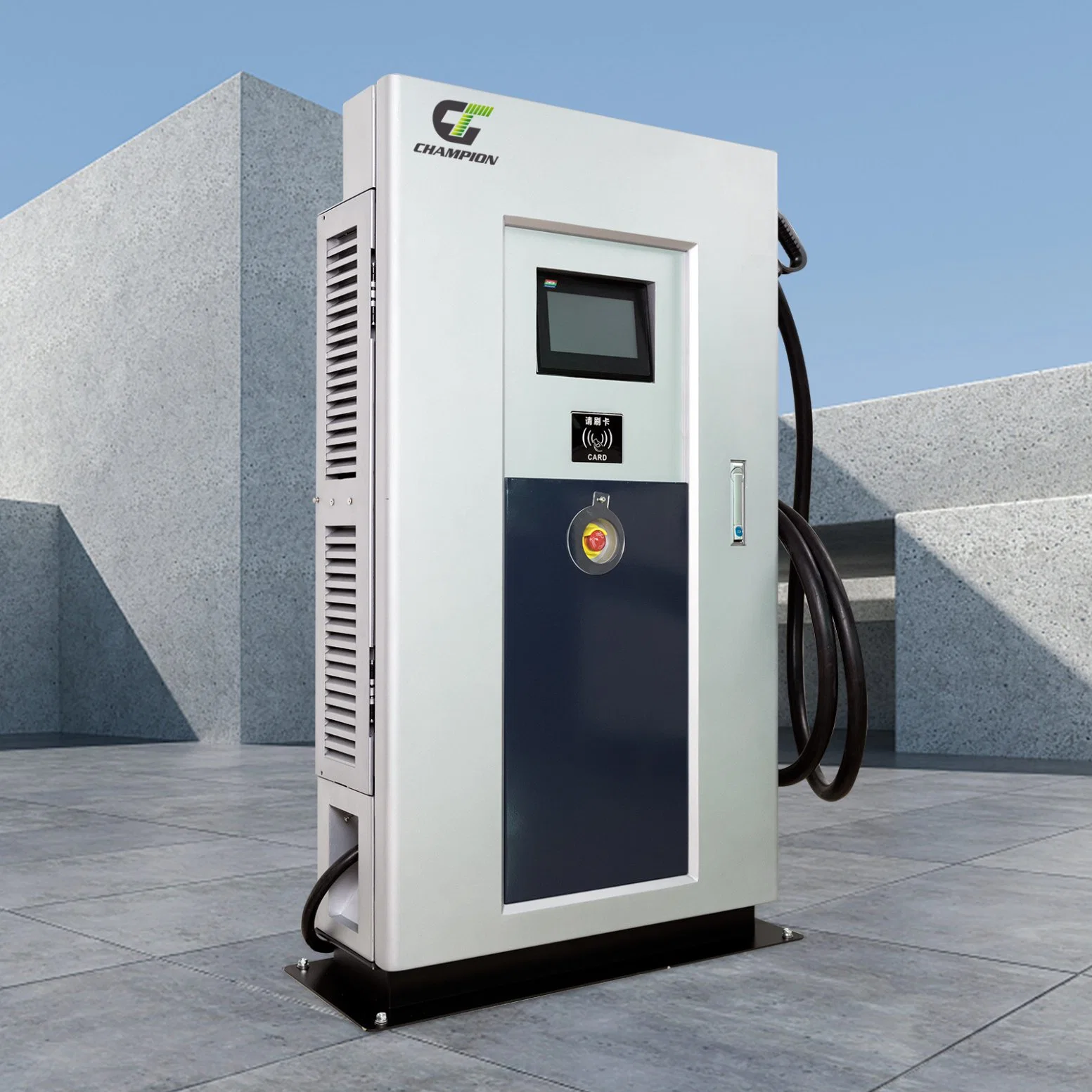 A melhor estação de carregamento comercial para veículos elétricos (EV) Super Fast DC da Vendedor com CCS2 Ocpp Electric Car EV Charging Staion