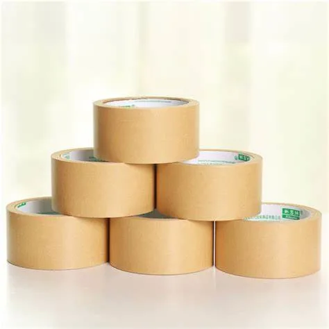 Manufacturer BV Eco Friendly Custom Printing Kraft Paper Reinforced Water Activated Tape Sealing Packing Tapehot Sale