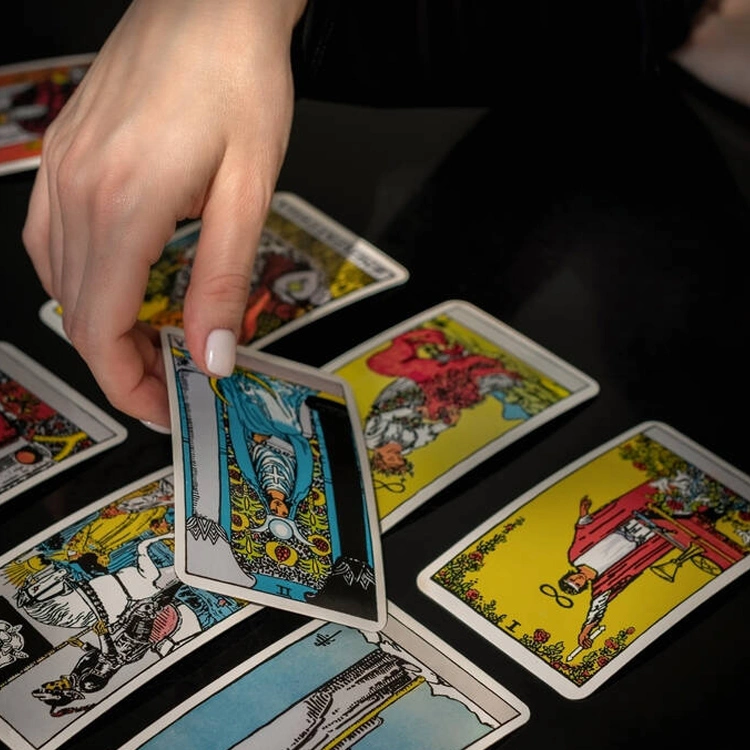 OEM Tarot Oracle Decks de cartes à jouer jeux de cartes Flash de carte de l'impression personnalisée