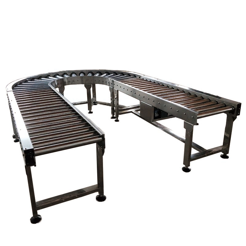 Factory Customized Stainless Steel Wire Mesh Belt Conveyor Flat Flex Wire Net Belt Conveyor