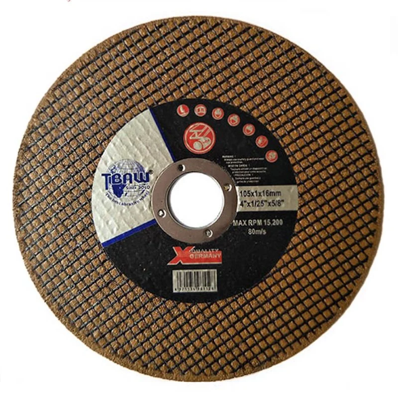 4" Fiber Reinforced Resin Cut off Wheel Stainless Steel Metal Cutting Disc