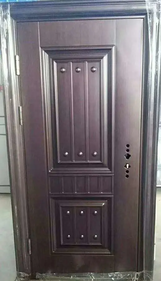 2019 Nuevos modelos de la puerta de seguridad de acero