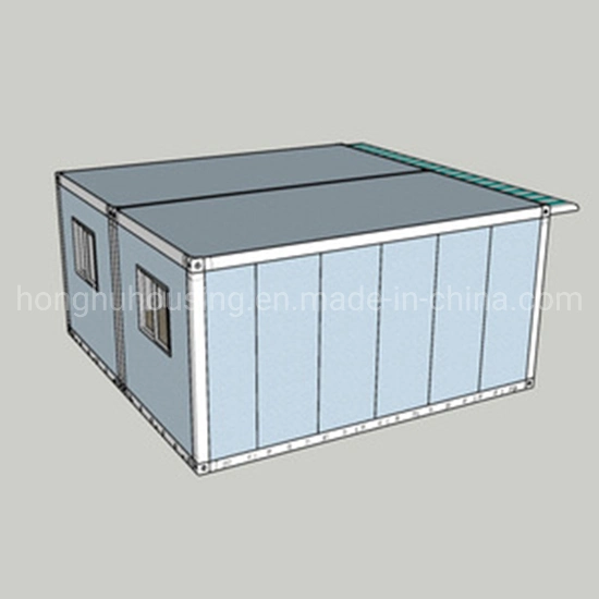 Fertigfertigung/Fertighaus/Tragbares Mobilheim/Modulares Flachpaket Versandrahmen/Dome Caravan/Faltbar Holz Erweiterbar Haus Preis / Container