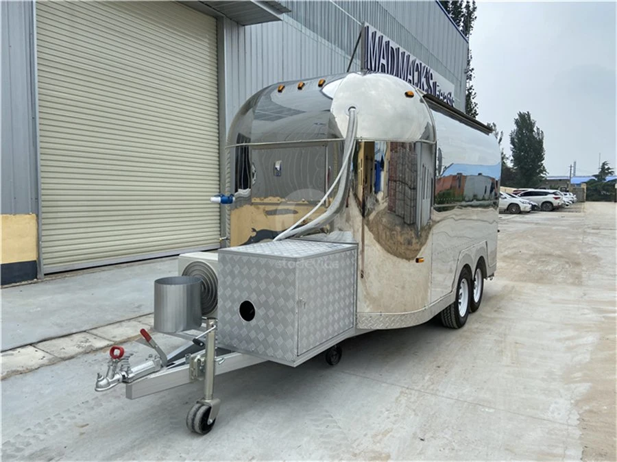 Airstream Food Vending Cart Truck with Frier