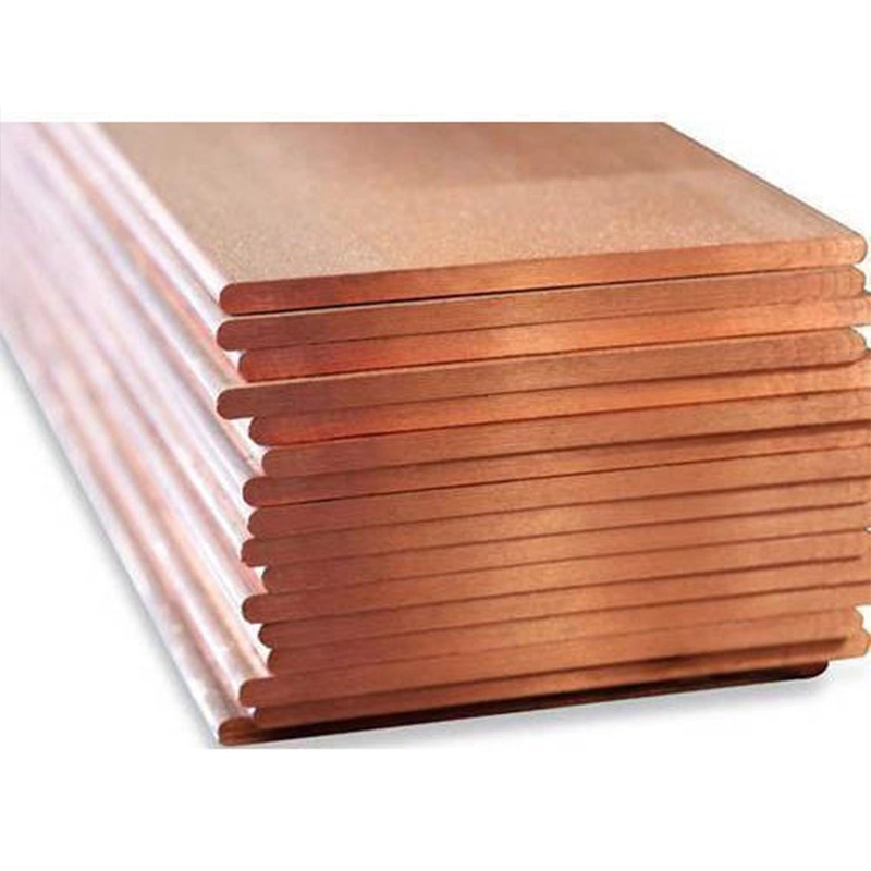 Copper Flat Bar T1 T2 T3 Tp2 Copper Row Bimetallic Aluminum Composite H80 H70 H62 H59 Copper Plate Brass C64700 C65100 C65400 C65500 Hsn70-1 Cuzn5 10 CZ 106