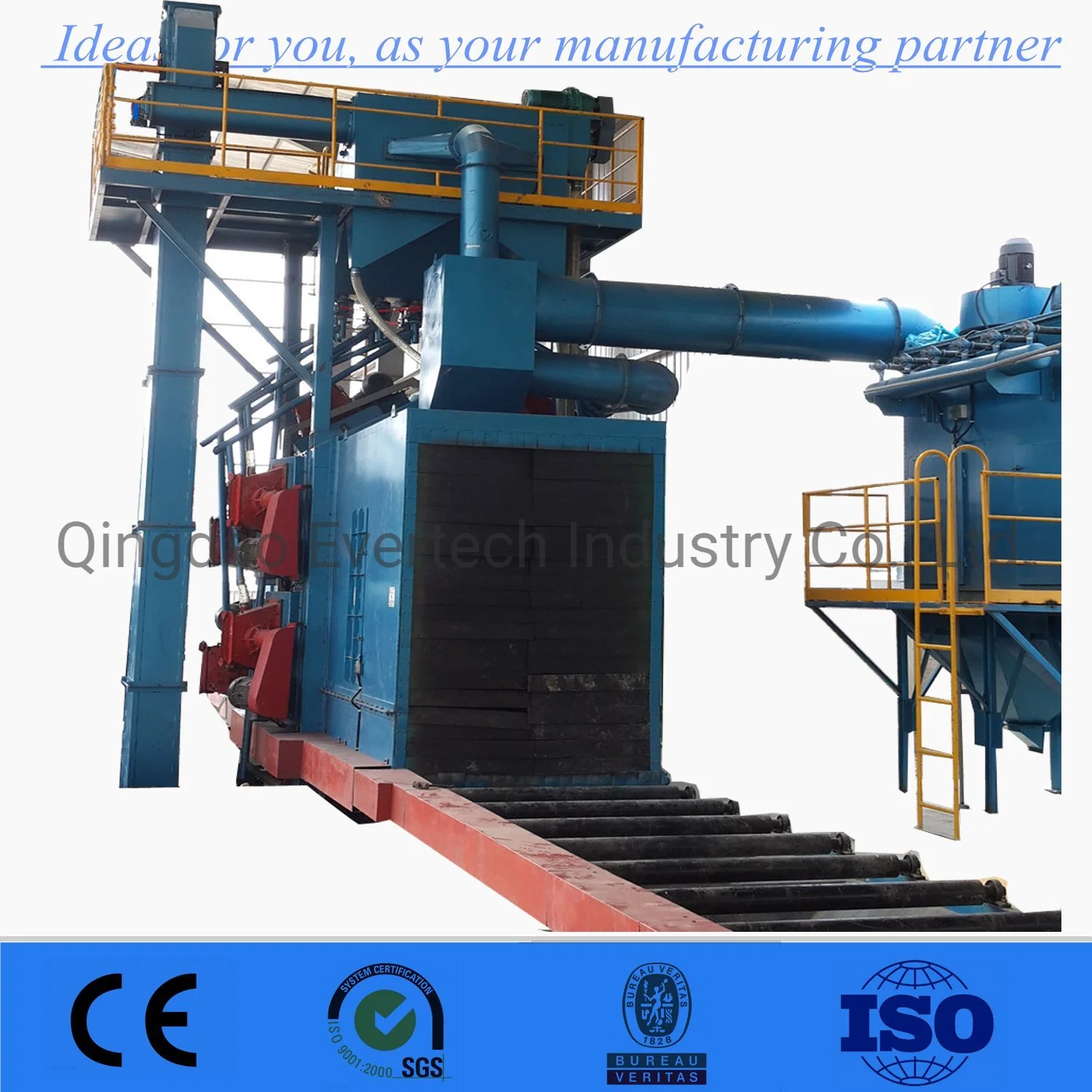 Truck Chassis Shot Blasting/Descaling/Derusting Machine/Equipment/Abrator