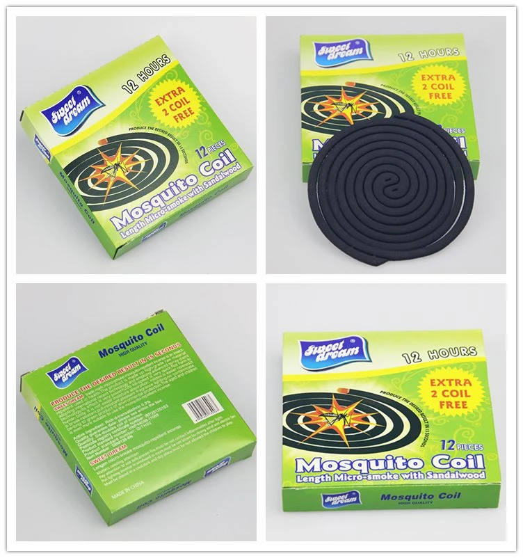 Pest Control Product OEM 138mm Black Mosquito Coil Bulk Price Mosquito Killer Repellent Coil