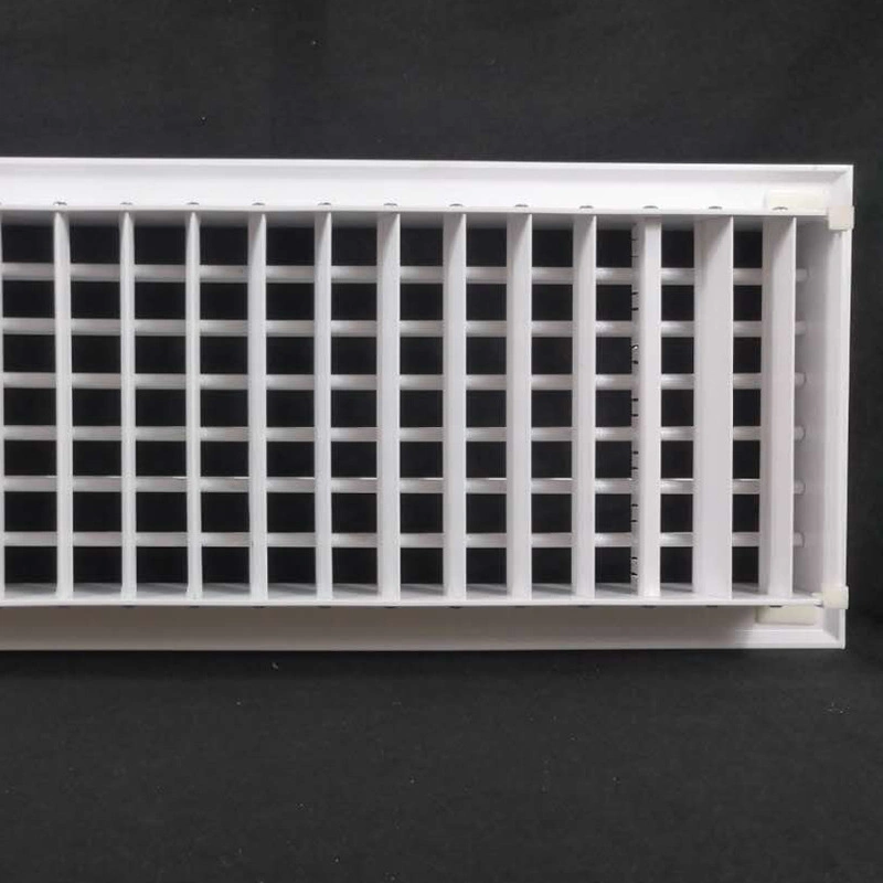 Ventilation Square Plastic Ceiling Return Air Vents for HVAC Ventilation Grille Adjustable Louver Air Vent