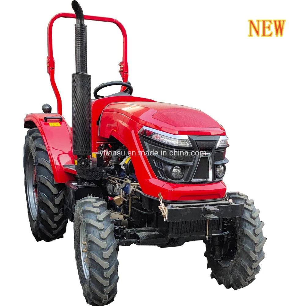 Weifang Farm Tractor Agricultural Tractor 704 804 with Foton Cabin Yto Engine