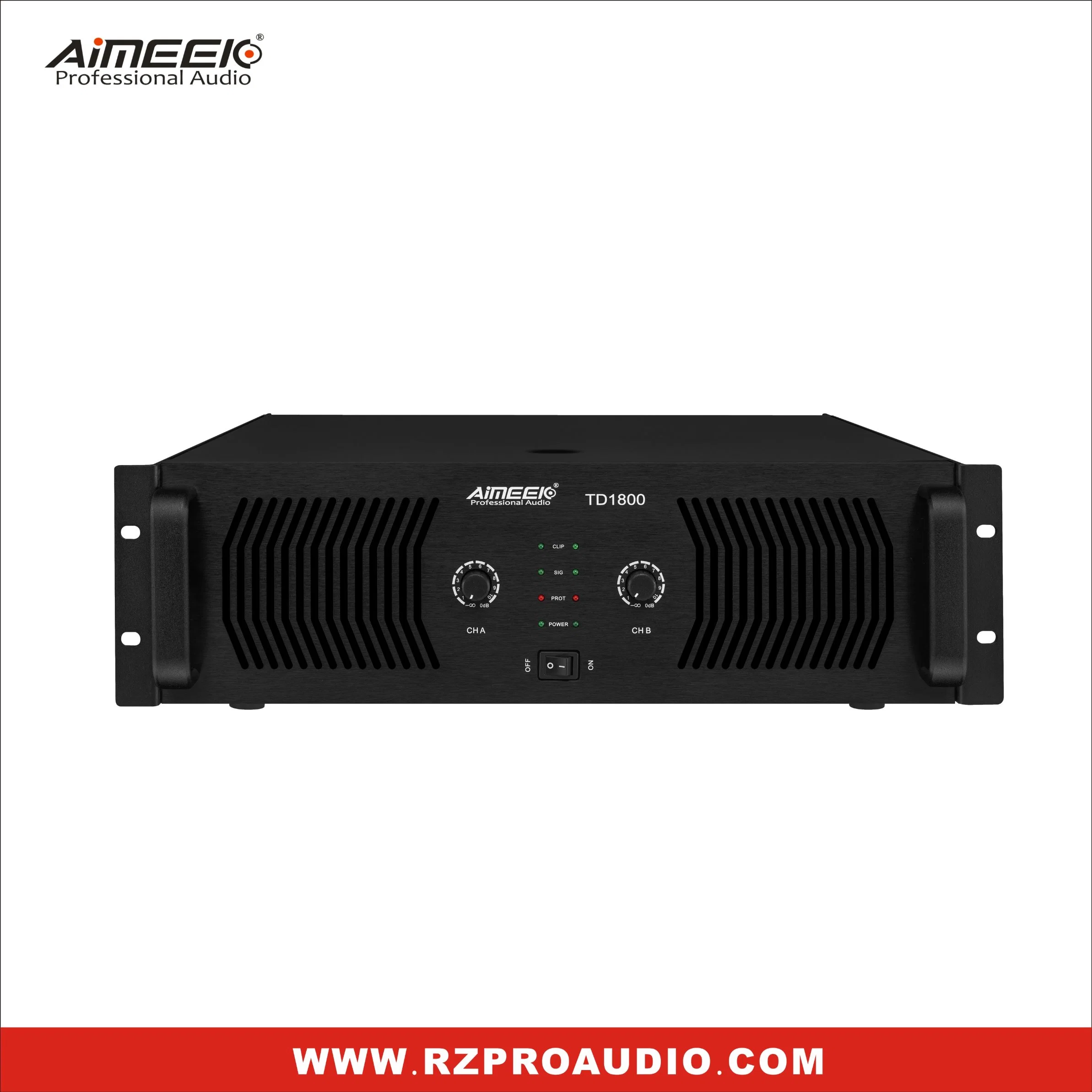 1800W 3U Subwoofer Audio Amplificadores Altavoces amplificador de potencia clase td