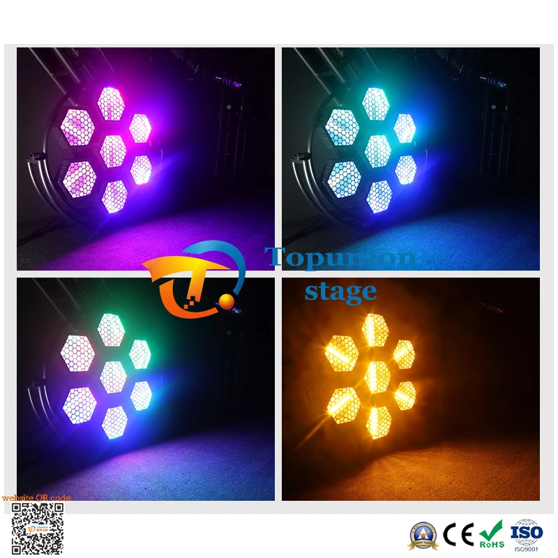 Escena Retro efecto Luz 72PCS LED Dynamic Strobe Bounce Dye KTV Bar Stage Equipo de iluminación