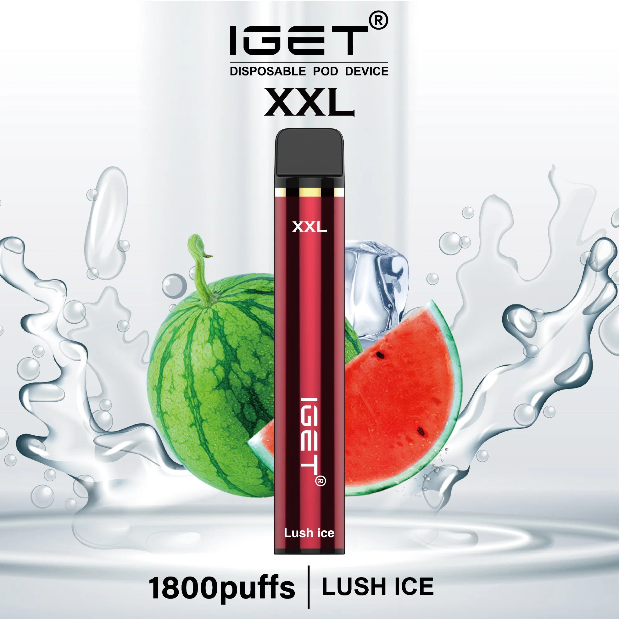 Iget XXL 1800 E Cigarette Vape Wholesale/Supplier Disposable/Chargeable Vape E-Cig Atomizer