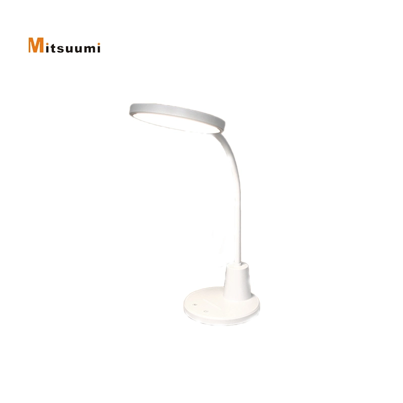 Oficina en casa LED lámpara de escritorio flexible el cuello de cisne, la lectura regulable lámpara de escritorio