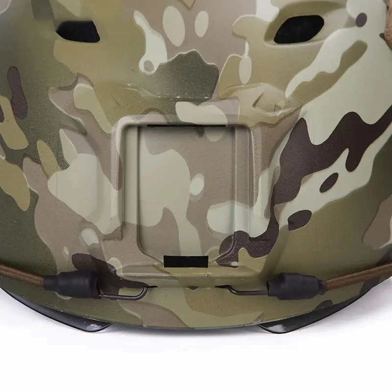 Seguridad formación rápida en casco de protección PE Tactical como base de bungee Casco de salto