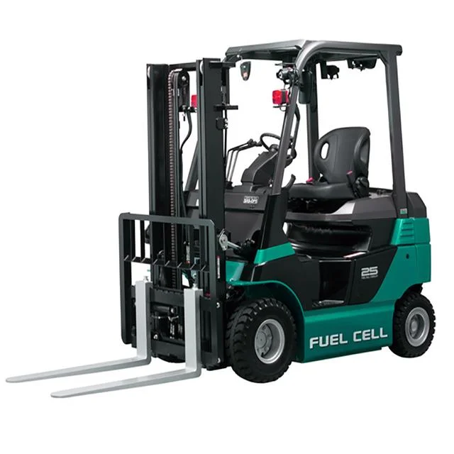 3.5 T Electric Forklift Hydrogen Fuel Cell Powered Counterbalanced Forklift Trucks