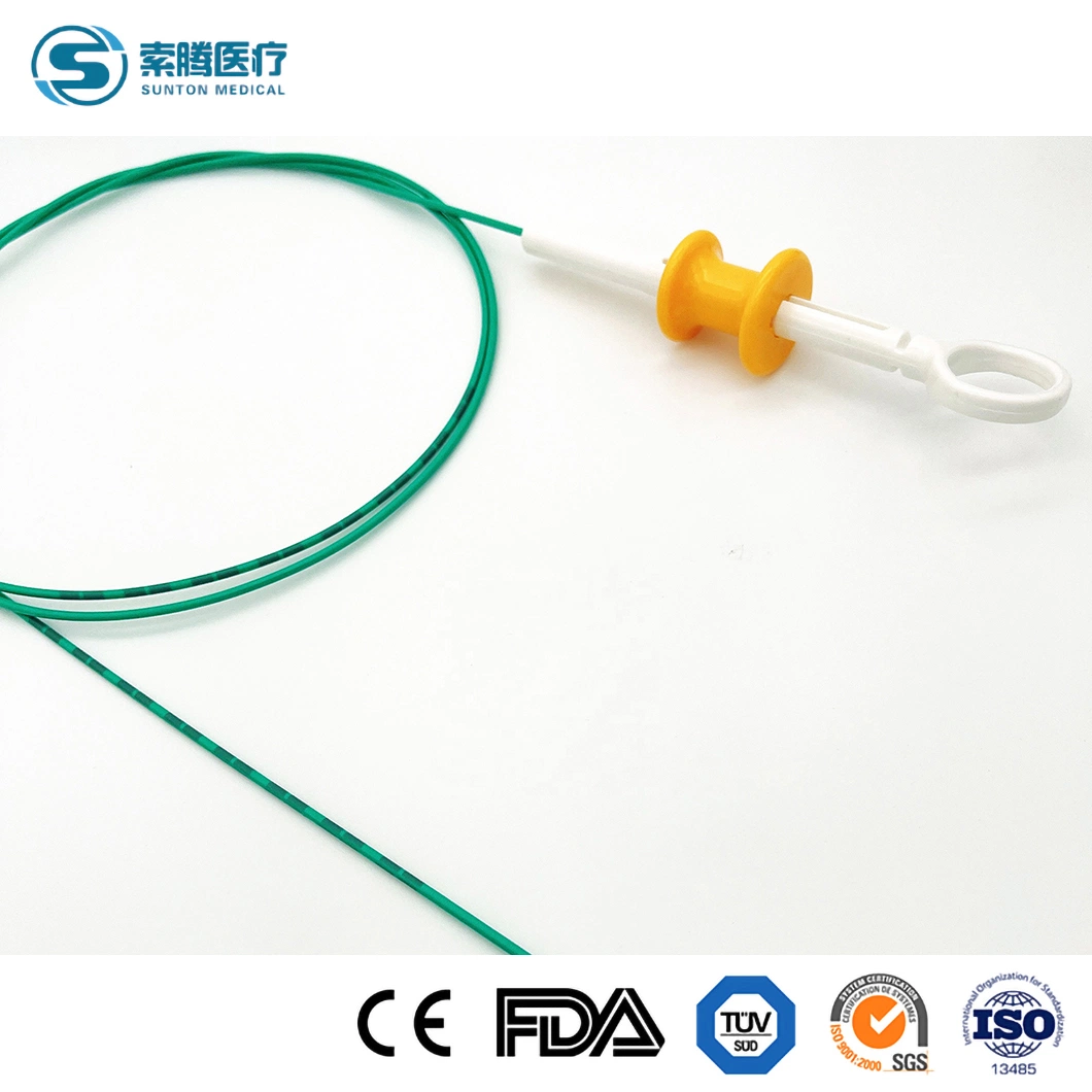 Sunton PE Coating estéril Biopsia desechable Forceps China aplicación Gastro Biopsia de colon fórceps proveedores muestra disponible Biopsia médica de un solo uso Fórceps