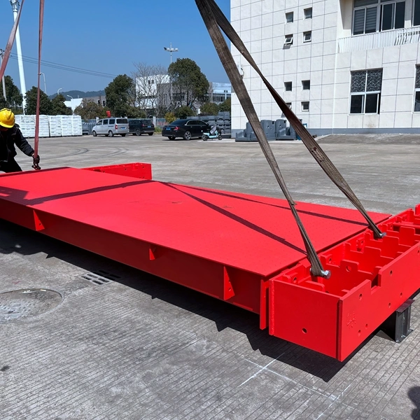 Digital Scale U-Type Steel Locosc Weighbridge Price Weigh Bridge 30~150t