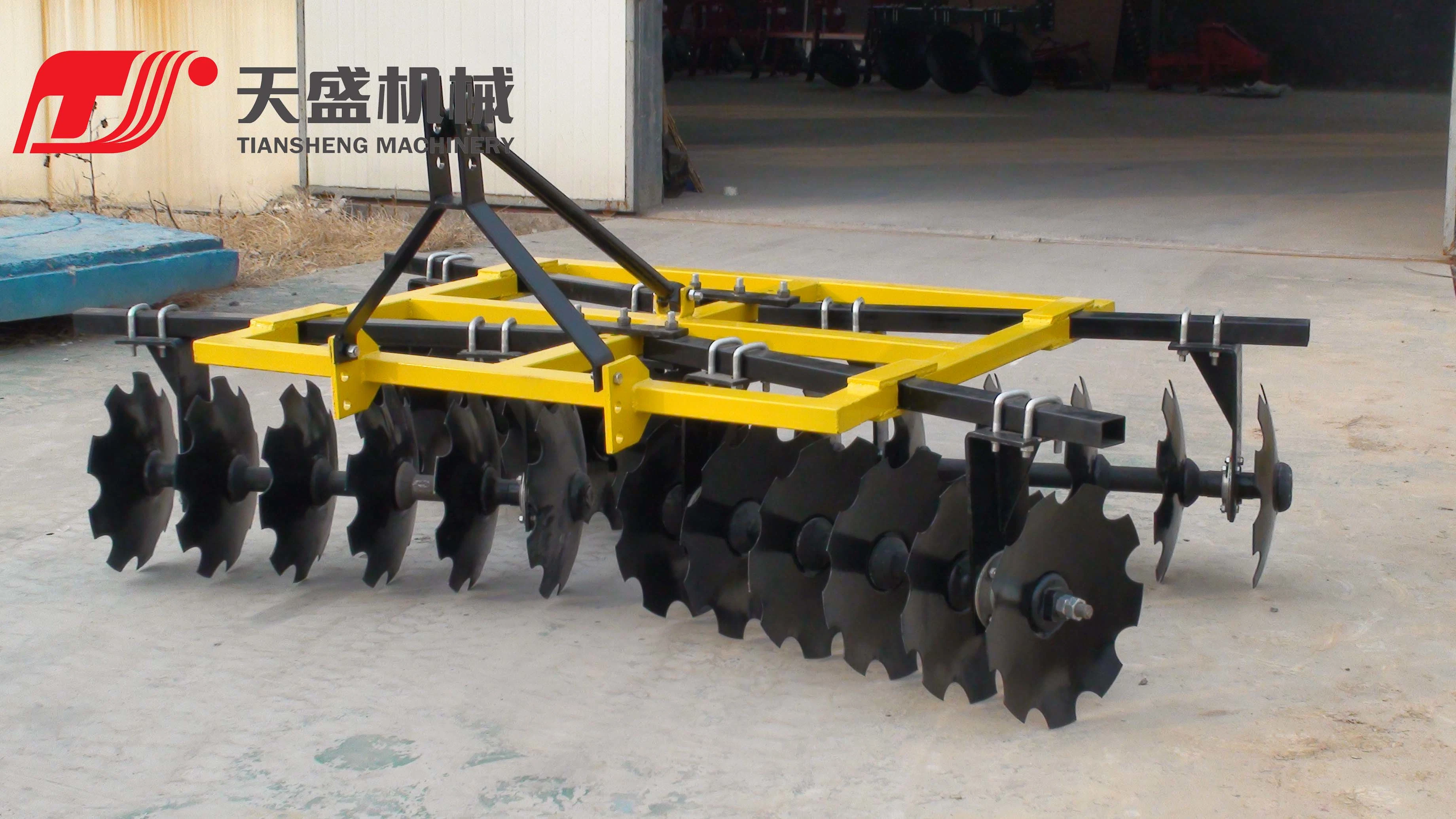 New Agricultural Machinery 24blades Symmetrical/Opposed Light Duty Disc Harrow