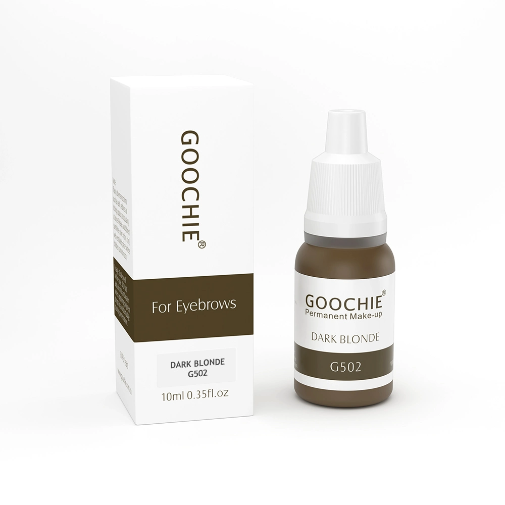 Goochie Encre de tatouage de maquillage permanent PMU Pigment pour le microblading des sourcils.