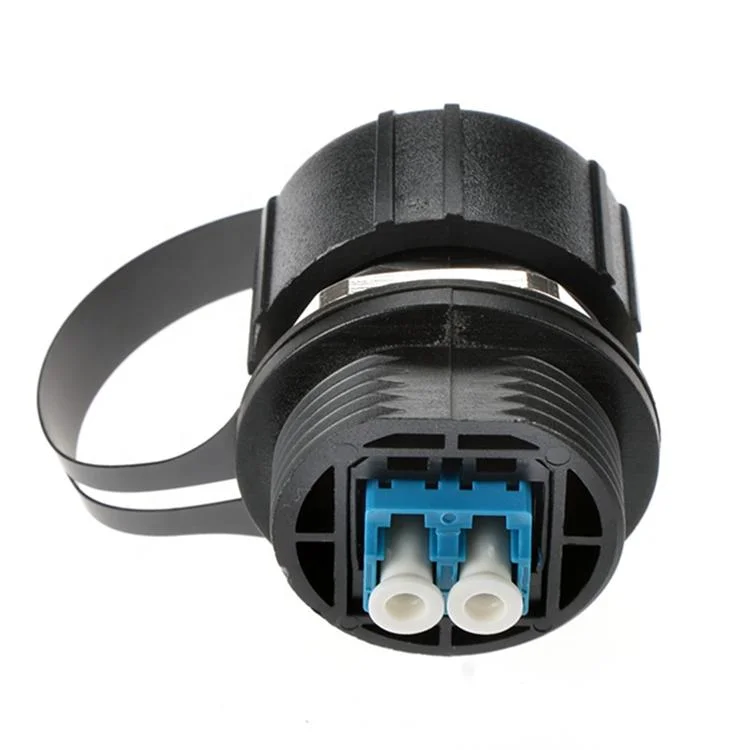 Sm Odva LC Duplex Waterproof Fiber Optic Adapter for Outdoor Patch Cord