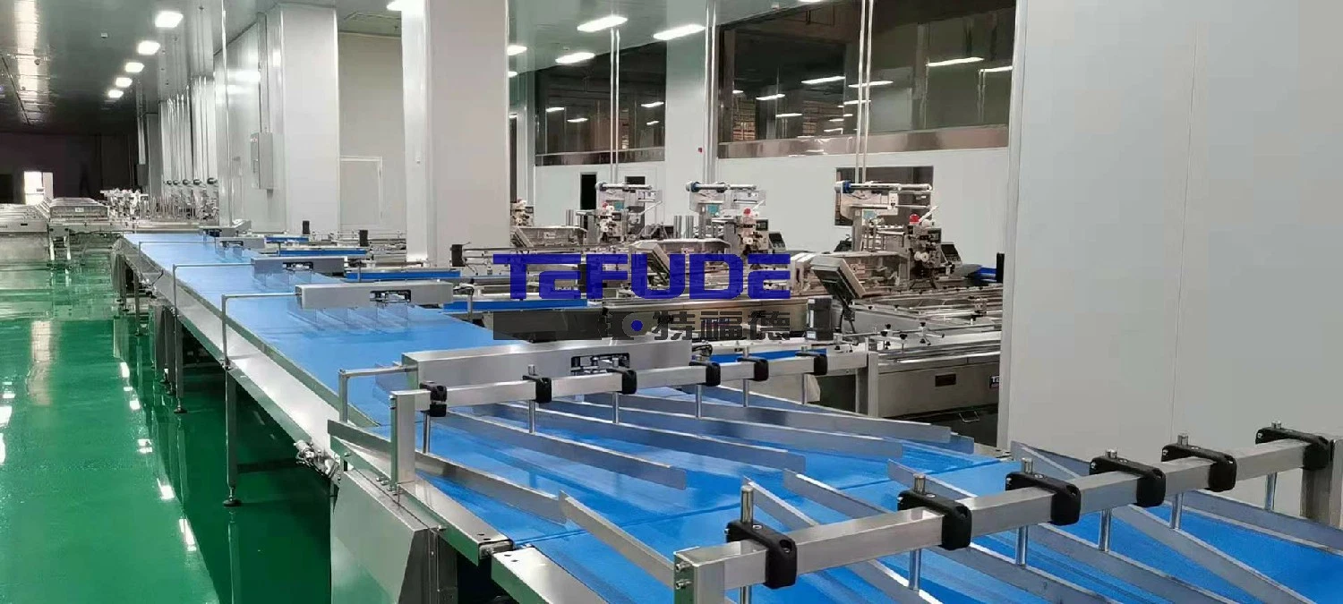 Automatic Packing Line for Bread, Cookie, Cakes, Cup Cake, Wafer Biscuit, Chocolate Bar Packaging Machine