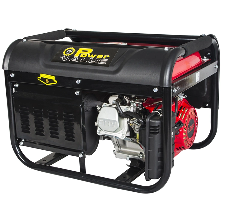 Power Value 2kw Fuel Save Long Run Time China Fuelless Single Phase Kick Start Key Start Gasoline Petrol Generator Portable